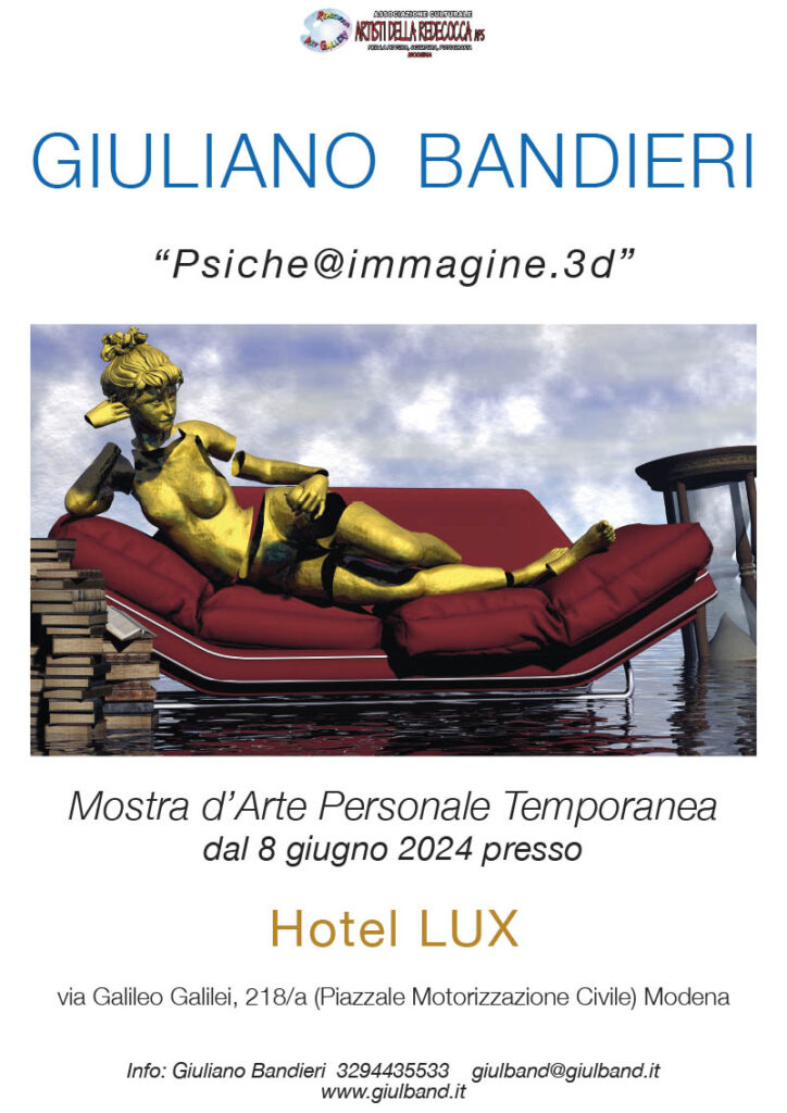 ALIA - Locandina mostra d'arte - Giuliano Bandieri - giulband
